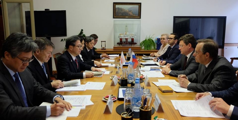 亞歷山大諾瓦克：“能源部將繼續(xù)為俄日能源合作項(xiàng)目提供最大的援助”