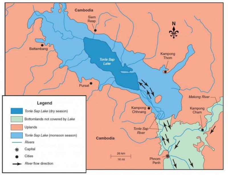 柬埔寨的水電可能會威脅到該地區的糧食安全