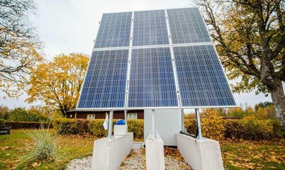 兩個(gè)太陽能發(fā)電廠在維爾揚(yáng)迪縣開始運(yùn)營