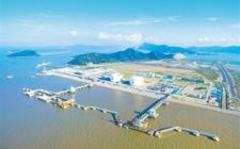 浙江舟山液化天然氣項(xiàng)目將啟用