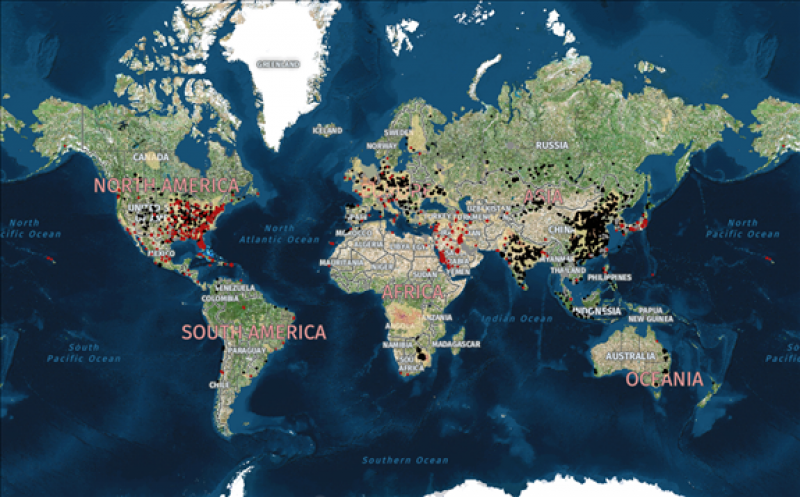 遠超中國印度和美國的地區，南非姆普馬蘭加成全球最大的二氧化氮（NO2）空氣污染區