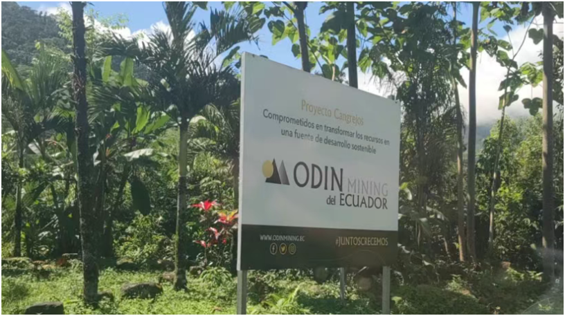 洛陽鉬業(yè)項目組正式入駐厄瓜多爾凱歌豪斯金礦