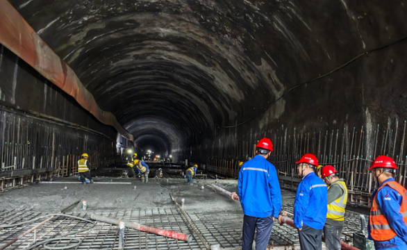 陜西沙河抽水蓄能電站同日實現雙節點