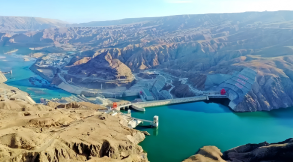 黃河羊曲水電站主體工程全部收官