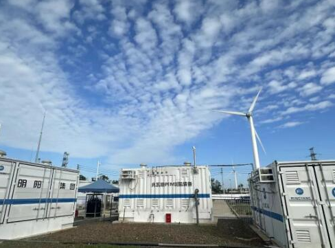 明陽智能在海南完成首公斤海上風電制氫驗證