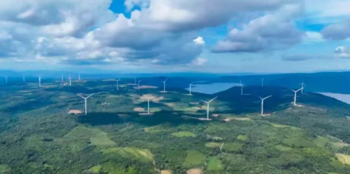 老撾SAVAN1一期300兆瓦陸上風(fēng)力發(fā)電項(xiàng)目投產(chǎn)