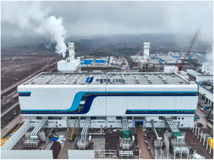 我國首臺550兆瓦F級燃?xì)鈾C(jī)組投產(chǎn)發(fā)電